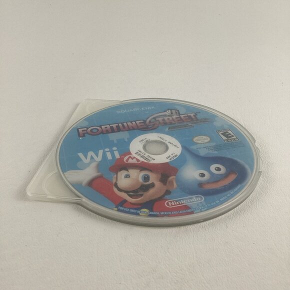 Nintendo Wii Super Mario Fortune Street Video Game Monopoly Square Enix - Picture 3 of 6